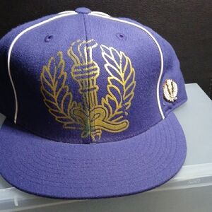 Rocawear Purple Hat with Gold Detail
